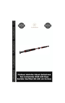 Fiziksel Aktivite Vücut Geliştirme Kas Çalıştırma Dgb-130 Kapı Koridor Barfiksi 80-130 Cm Kırmızı Fiziksel Aktivite Vücut Geliştirme Kas Çalıştırma Dgb-130 Kapı Koridor Barfiksi 80-130 Cm Kırmızı