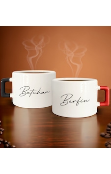 Bk Gift Kişiye Özel İsimli Tarihli Siyah Ve Kırmızı Kulplu 2li Çay & Kahve Fincanı, Arkadaşa Hediye, Sevgiliye Hediye Kobitmeyencom29885 Bk Gift Bk Gift Kişiye Özel İsimli Tarihli Siyah Ve Kırmızı Kulplu 2li Çay & Kahve Fincanı, Arkadaşa Hediye, Sevgiliye Hediye Kobitmeyencom29885 Bk Gift