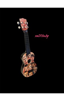Soprano Ukulele Bebek Desenli Kapak