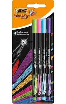 Bic Intensıty Keçe Uçlu Fineliner Kalem 4 Lü Bls.9438841 Bic Intensıty Keçe Uçlu Fineliner Kalem 4 Lü Bls.9438841