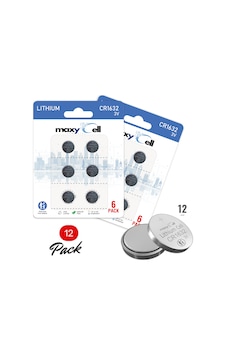 Maxycell 12 Adet 1632 Cr1632 Dl1632 3v Lityum Düğme Pilleri Maxycell 12 Adet 1632 Cr1632 Dl1632 3v Lityum Düğme Pilleri