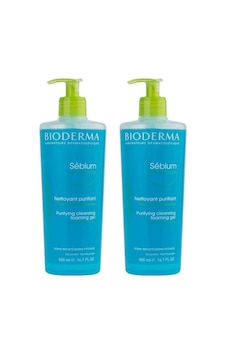 Bioderma Sebium Foaming Karma ve Yağlı Ciltler İçin Temizleme Jeli 2 x 500 ML Bioderma Sebium Foaming Karma ve Yağlı Ciltler İçin Temizleme Jeli 2 x 500 ML