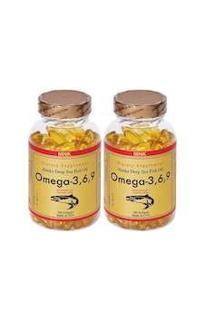 Mnk Omega 3-6-9 Balık Yağı 1000 Mg 2X100 Softgel 08- Mnk Omega 3-6-9 Balık Yağı 1000 Mg 2X100 Softgel 08-