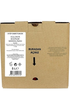 Eyüp Sabri Tuncer 68 Derece Bodrum Mandalinası Kolonyası Bag in Box 5 L Eyüp Sabri Tuncer 68 Derece Bodrum Mandalinası Kolonyası Bag in Box 5 L