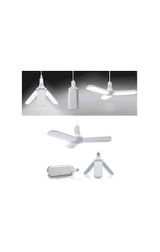 45 Watt Pervane Katlanabilir Led Ampul- E27 -3600 Lümen- Beyaz Iş