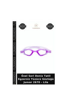 Özel Seri Deniz Tatil Egzersiz Yüzücü Gözlüğü Junıor 2670 - Lila Özel Seri Deniz Tatil Egzersiz Yüzücü Gözlüğü Junıor 2670 - Lila