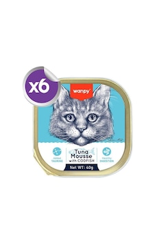 Wanpy Alutray Pouch Ton Balıklı Ve Morina Balıklı Pate Yetişkin Kedi Konservesi 6x40 Gr Wanpy Alutray Pouch Ton Balıklı Ve Morina Balıklı Pate Yetişkin Kedi Konservesi 6x40 Gr