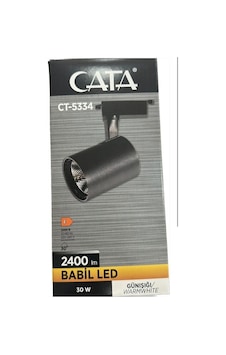 Cata Ct-5334 Babil Led 30w Ray Spot Siyah Kasa Günışığı Işık