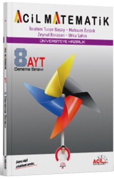 Acil Matematik Ayt Matematik 8 Li Deneme Sınavı Acil Matematik Ayt Matematik 8 Li Deneme Sınavı