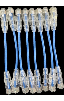 Oem Cat6 10gıgabyte 50u 0.15cm 28awg Mavi Patch Cord Kablo