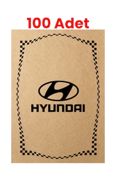 Kraft 120gr Hyundai Oto Paspas Kağıdı 100 Adet - 35x50cm - Kalın