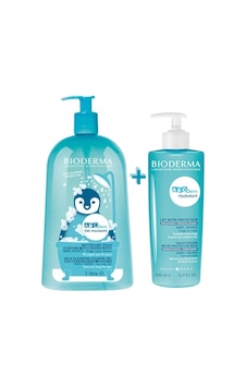 Bioderma Abcderm Foaming Cleanser 1 L + Bioderma Abcderm Hydratant 500 ML