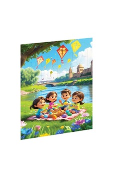 Piknik Günü Ahşap Puzzle Piknik Günü Ahşap Puzzle