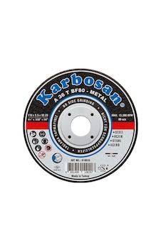 Karbosan Metal Kesici Taş 180x3.0x22.23 Karbosan Metal Kesici Taş 180x3.0x22.23