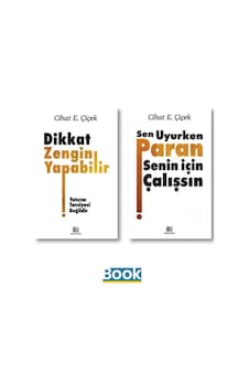Cihat E. Çiçek Kitap Seti / Dikkat Zengin Yapabilir - Sen Uyurken Paran Senin İçin Çalışsın Cihat E. Çiçek Kitap Seti / Dikkat Zengin Yapabilir - Sen Uyurken Paran Senin İçin Çalışsın