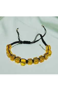 Makrome Damla Kehribar Bileklik Hcz-model Ght Sarı Makrome Damla Kehribar Bileklik Hcz-model Ght Sarı