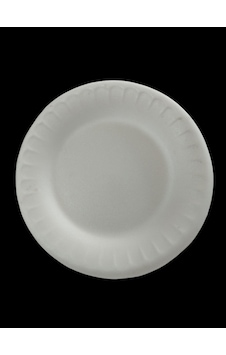 Küçük Boy Kullan-at Köpük Tabak 17 Cm X 50 Adet