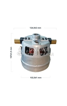 Bosch Uyumlu Süpürge Motoru 1600W (Bakır Sargılı)