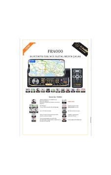 Fi Audio Fr4000 Telefon Standlı Bluetooth/usb/aux Dijital Medya Ç Fi Audio Fr4000 Telefon Standlı Bluetooth/usb/aux Dijital Medya Ç