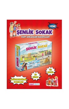 Şenlik Sokak Hikaye Seti 10 Kitap Mavi Deniz Yayınları Şenlik Sokak Hikaye Seti 10 Kitap Mavi Deniz Yayınları