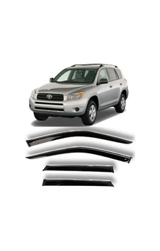 Toyota Uyumlu Rav 4 2006 2012 Kromlu Cam Rüzgarlığı