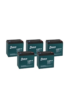 Orbus 6-dzm-24 12v 24 Ah Elektrikli Bisiklet Aküsü 5 Li Paket