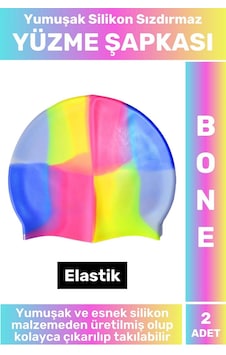 Özel Üretim Su Geçirmez Elastik Yüzücü Havuz Deniz Yüzme Şapkası Yumuşak Silikon Bone 2 Adet Çok Renkli Özel Üretim Su Geçirmez Elastik Yüzücü Havuz Deniz Yüzme Şapkası Yumuşak Silikon Bone 2 Adet Çok Renkli