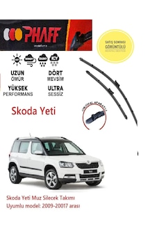 Skoda Yeti Muz Silecek Takımı 2009-2017 Arası Araca Özel Aparat Skoda Yeti Muz Silecek Takımı 2009-2017 Arası Araca Özel Aparat