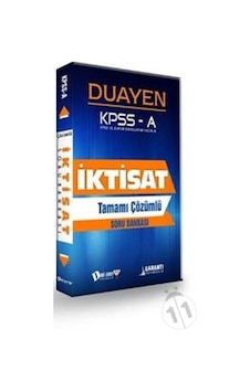 Dahi Adam KPSS A Grubu İktisat Duayen Soru Bankası- Dahi Adam Yayıncılık Dahi Adam KPSS A Grubu İktisat Duayen Soru Bankası- Dahi Adam Yayıncılık
