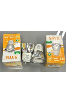 Şavk 30715 Mr16 7w Çanak Tasarruflu Ampül 2700k Sarı Işık - 2 Ad. Şavk 30715 Mr16 7w Çanak Tasarruflu Ampül 2700k Sarı Işık - 2 Ad.