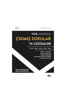 YDS Arapça Çıkmış Sorular ve Çözümleri - Alanında İlk! - Nurettin Ceviz - Muarrib