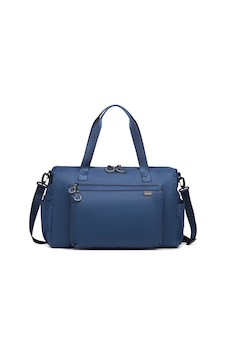 Smart Bags Lacivert Büyük Boy Çok Cepli Ekstra Hafif Kumaş Seyahat Çantası Smart Bags Lacivert Büyük Boy Çok Cepli Ekstra Hafif Kumaş Seyahat Çantası
