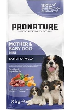 Pronature Mother & Baby Mini Kuzu Etli Yetişkin Köpek Maması 3 KG Pronature Mother & Baby Mini Kuzu Etli Yetişkin Köpek Maması 3 KG
