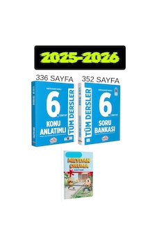 Editör Yayınları 6. Sınıf Tüm Dersler Konu Anlatımlı Ve Soru Bankası 2026 Editör Yayınları 6. Sınıf Tüm Dersler Konu Anlatımlı Ve Soru Bankası 2026