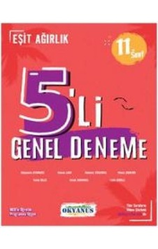 Okyanus 11. Sınıf Eşit Ağırlık Genel 5 Li Deneme