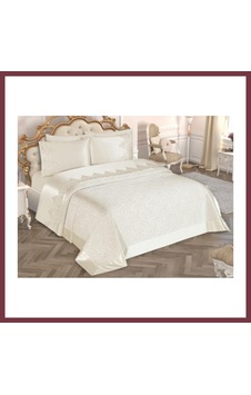 Storeşahin Pike Takımı Çift Kişilik 6 Parça - Krem Shn0720 Storeşahin Pike Takımı Çift Kişilik 6 Parça - Krem Shn0720