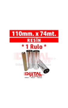 Resin Ribon 110X74 M Resin Out 1/2 Inç / 1 Rulo
