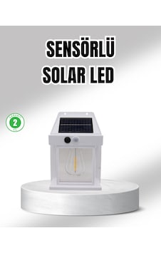Güneş - 698 - Enerjili Dış Me Sensörlü Duvar Lambası Ip65 - Glblseme - Su Geçirmez Güneş - 698 - Enerjili Dış Me Sensörlü Duvar Lambası Ip65 - Glblseme - Su Geçirmez
