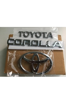 Toyota Corolla Bagaj Yazısı Ve Arka Arma -2000-2002 Terra Uyumlu (553767980) Toyota Corolla Bagaj Yazısı Ve Arka Arma -2000-2002 Terra Uyumlu (553767980)