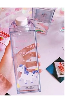 Mystyle Un-13 1000 Ml Mika Süt Şişesi Unicorn
