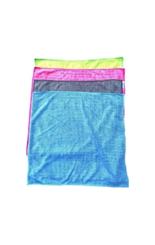 Kareli Temizlik Bezi Asorti 320 Gr 40x40 Cm Royaleks-stk294-961 Çok Renkli
