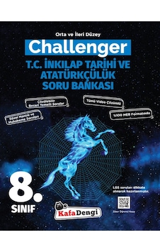 Kafa Dengi 8.Sınıf Lgs Challenger Inkılap Tarihi Soru Bankası Kafa Dengi 8.Sınıf Lgs Challenger Inkılap Tarihi Soru Bankası