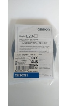 Omron Endüktif Sensör E2B-M12Ks04-Wp-B1 2M Omron Endüktif Sensör E2B-M12Ks04-Wp-B1 2M