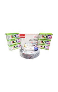 Dahua 6 Lı Full Hd Güvenlik Kamerası Seti Renkli Gece Görüşlü, Smd Plus Destekli Dahua 6 Lı Full Hd Güvenlik Kamerası Seti Renkli Gece Görüşlü, Smd Plus Destekli