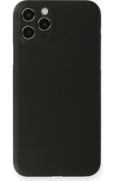 Cosmotex Newface Apple iPhone Uyumlu  11 Pro Kılıf Pp Ultra İnce Kapak - Siyah