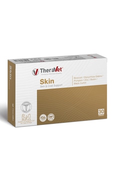 Theravet Skin Kedi Köpek Deri ve Tüy Yenilebilir 30 Tablet