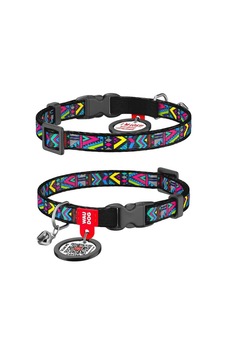 Collar Qr Pasaportlu İndie Kedi ve Ufak Irk Köpek Boyun Tasması Çok Renkli 20-30 CM