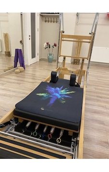 Black Blue Explosıon Pilates Reformer Mat Pilates Matı Siyah Black Blue Explosıon Pilates Reformer Mat Pilates Matı Siyah