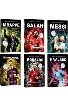 Sahanın Yıldızları Salah Messi Ronaldo Mbabbe Lewandowski Haaland Set