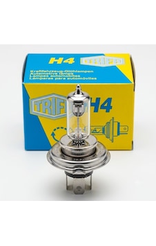 Trıfa H4 60/55 Watt 12v P43t Halojen Far Ampulü 1 Adet Sarı 016661